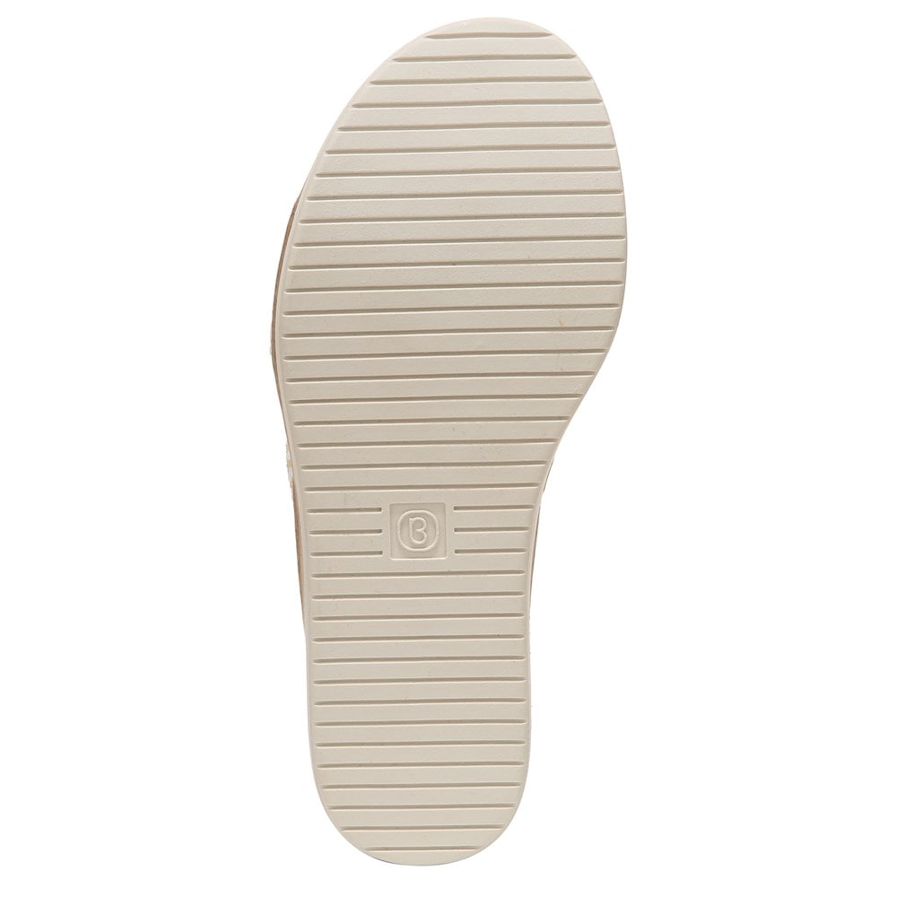 Bzees Resort Wedge Sandal - White Raffia Fabric Bzees Resort Wedge Sandal - White Raffia Fabric