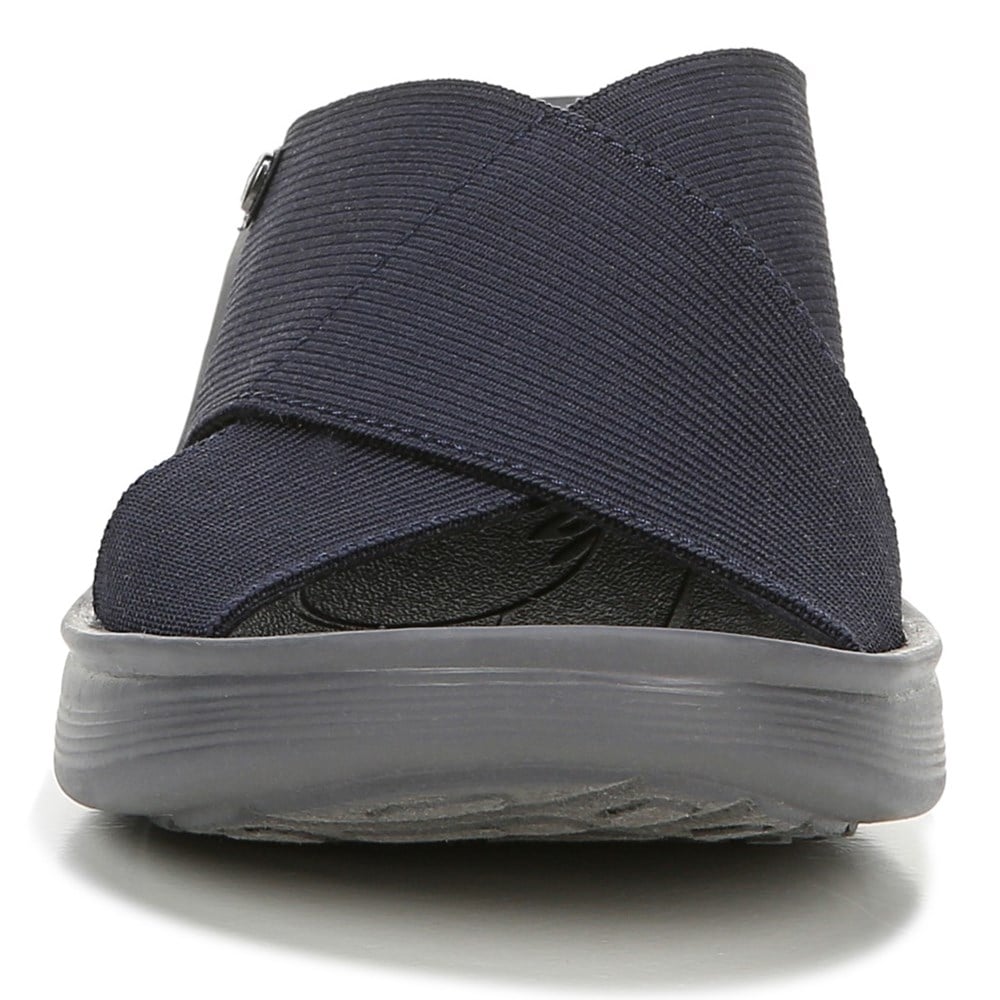 Bzees Desire Wedge Sandal - Navy Fabric