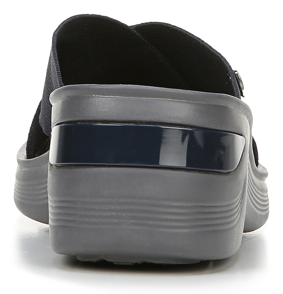 Bzees Desire Wedge Sandal - Navy Fabric