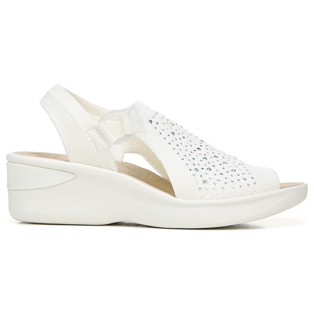Bzees Star Bright Sandal - White
