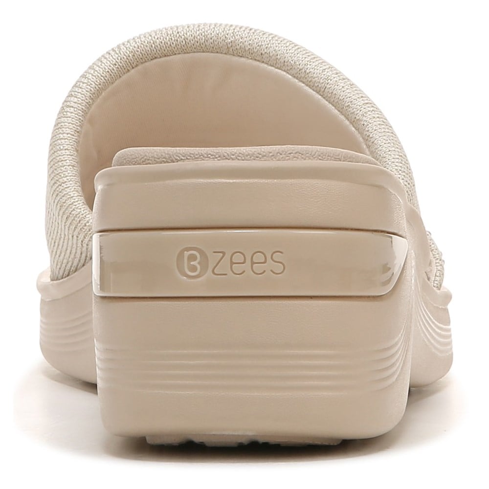 Bzees Dynasty Bright Wedge Sandal - Beige Rhinestone Fabric  Bzees Dynasty Bright Wedge Sandal - Beige Rhinestone Fabric