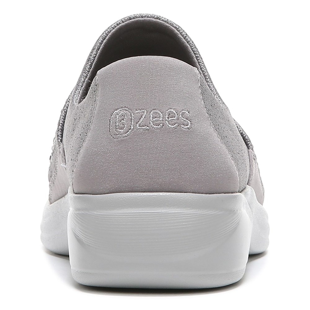 Bzees Pizazz Slip On - Evening Sky Grey Sparkle Knit  Bzees Pizazz Slip On - Evening Sky Grey Sparkle Knit