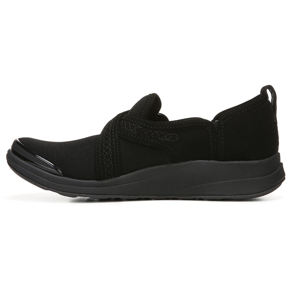 Bzees Indigo Slip On - Black Fabric