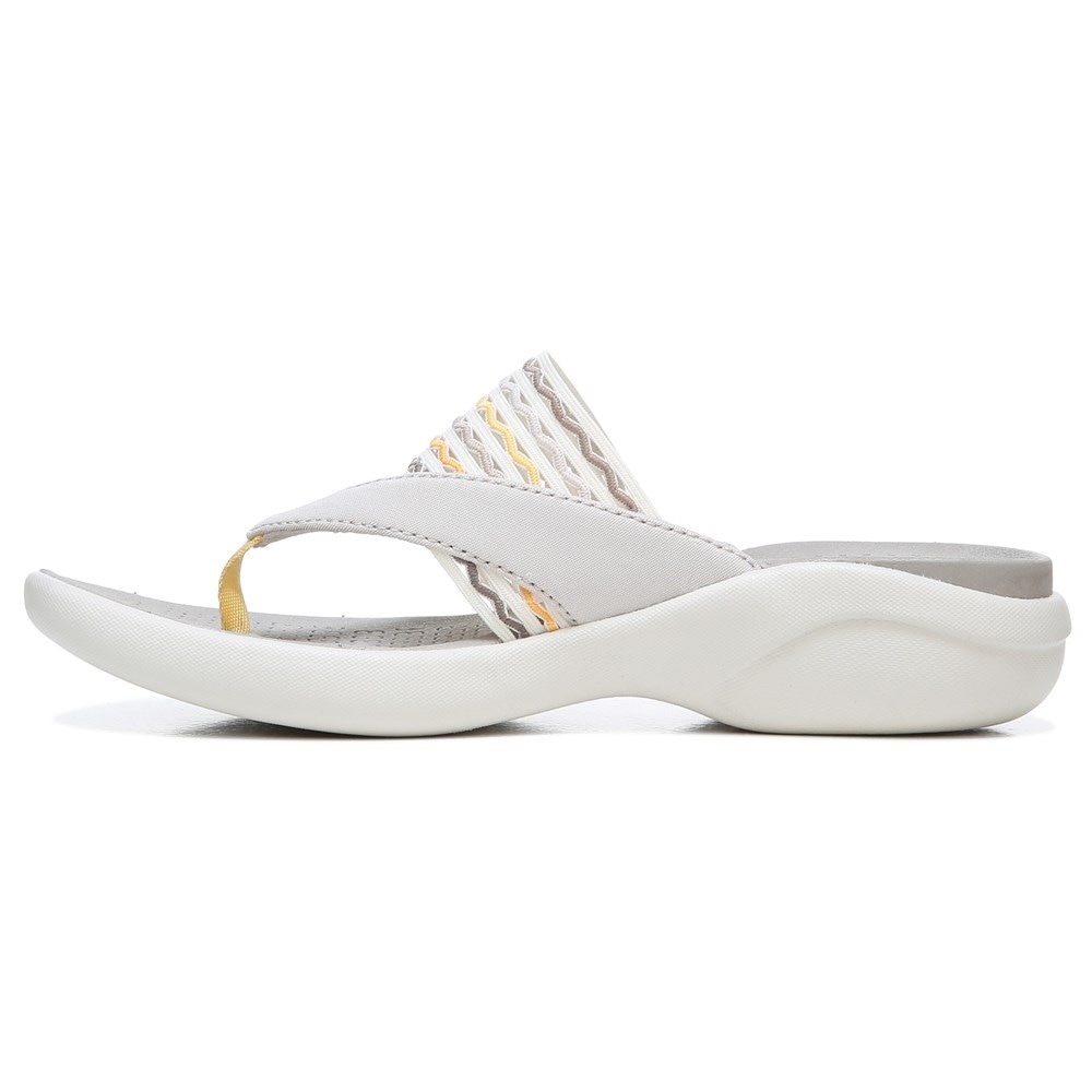 Bzees Cabana Flip Flop Sandal - Taupe Ripple Gore  Bzees Cabana Flip Flop Sandal - Taupe Ripple Gore