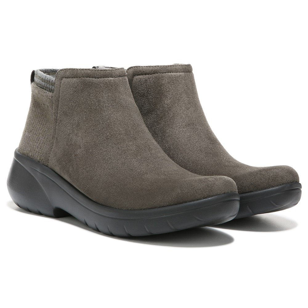 Bzees Karma Bootie - Olive Green Fabric