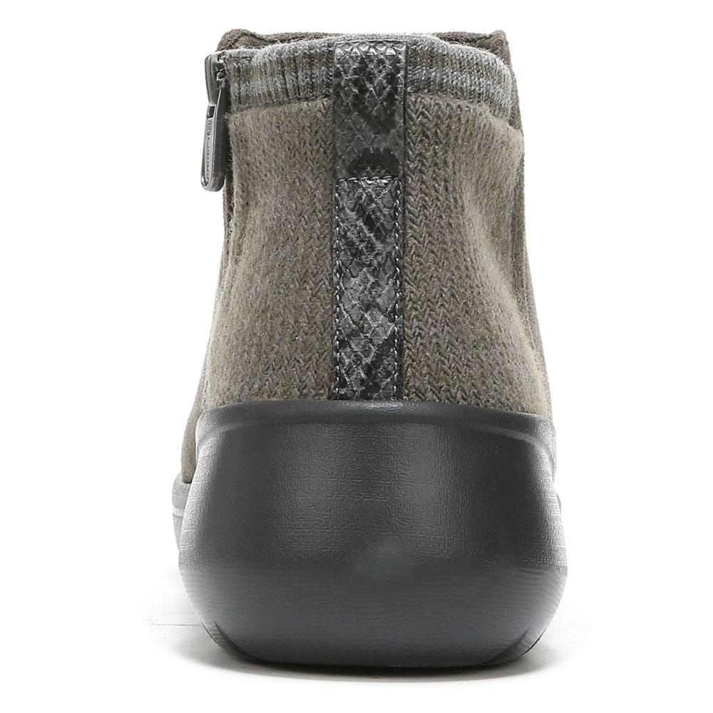 Bzees Karma Bootie - Olive Green Fabric Bzees Karma Bootie - Olive Green Fabric