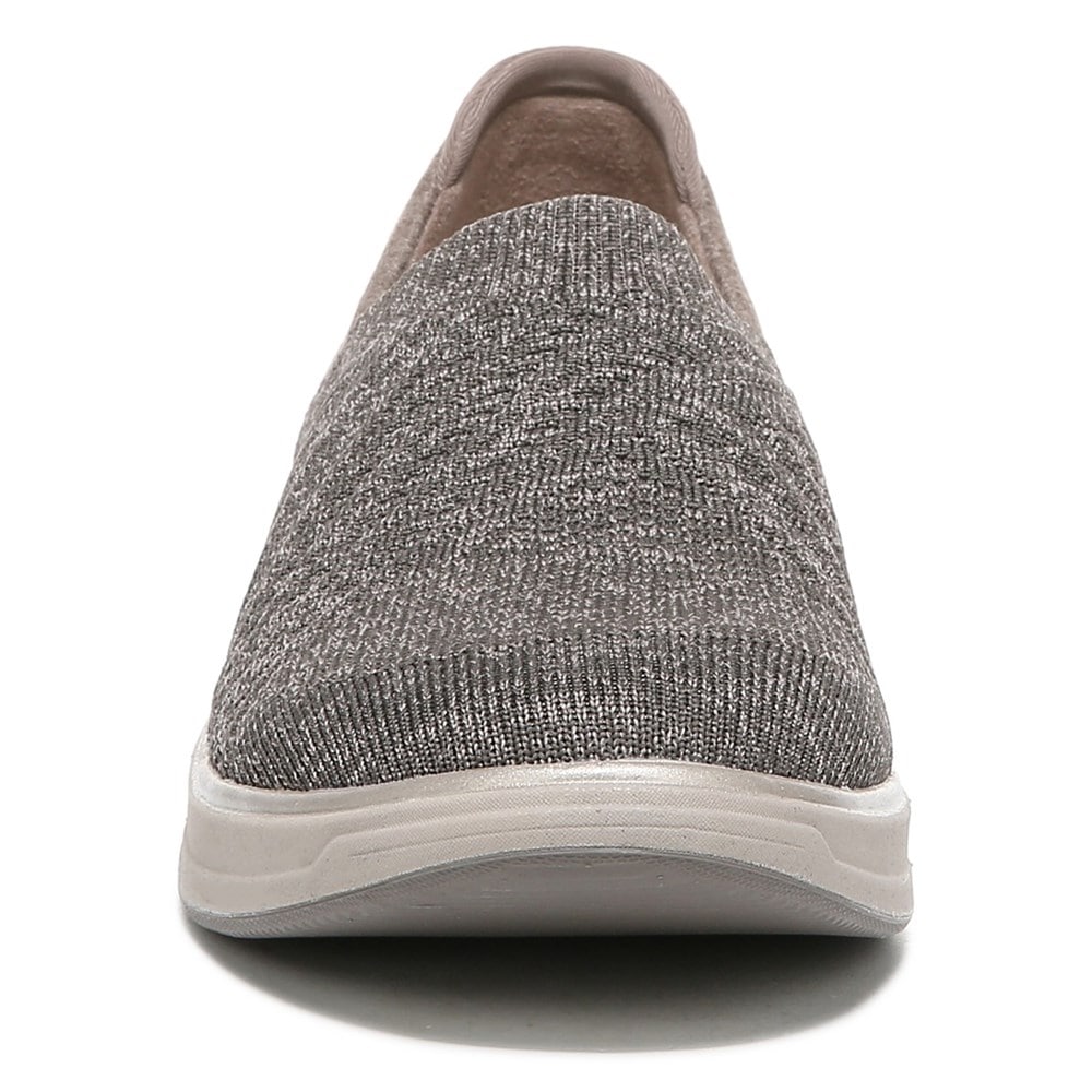 Bzees Triumph Slip On - Morel Brown Knit Fabric