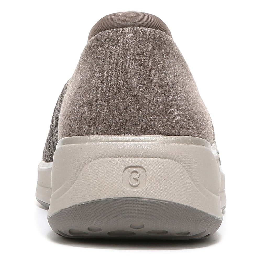 Bzees Triumph Slip On - Morel Brown Knit Fabric