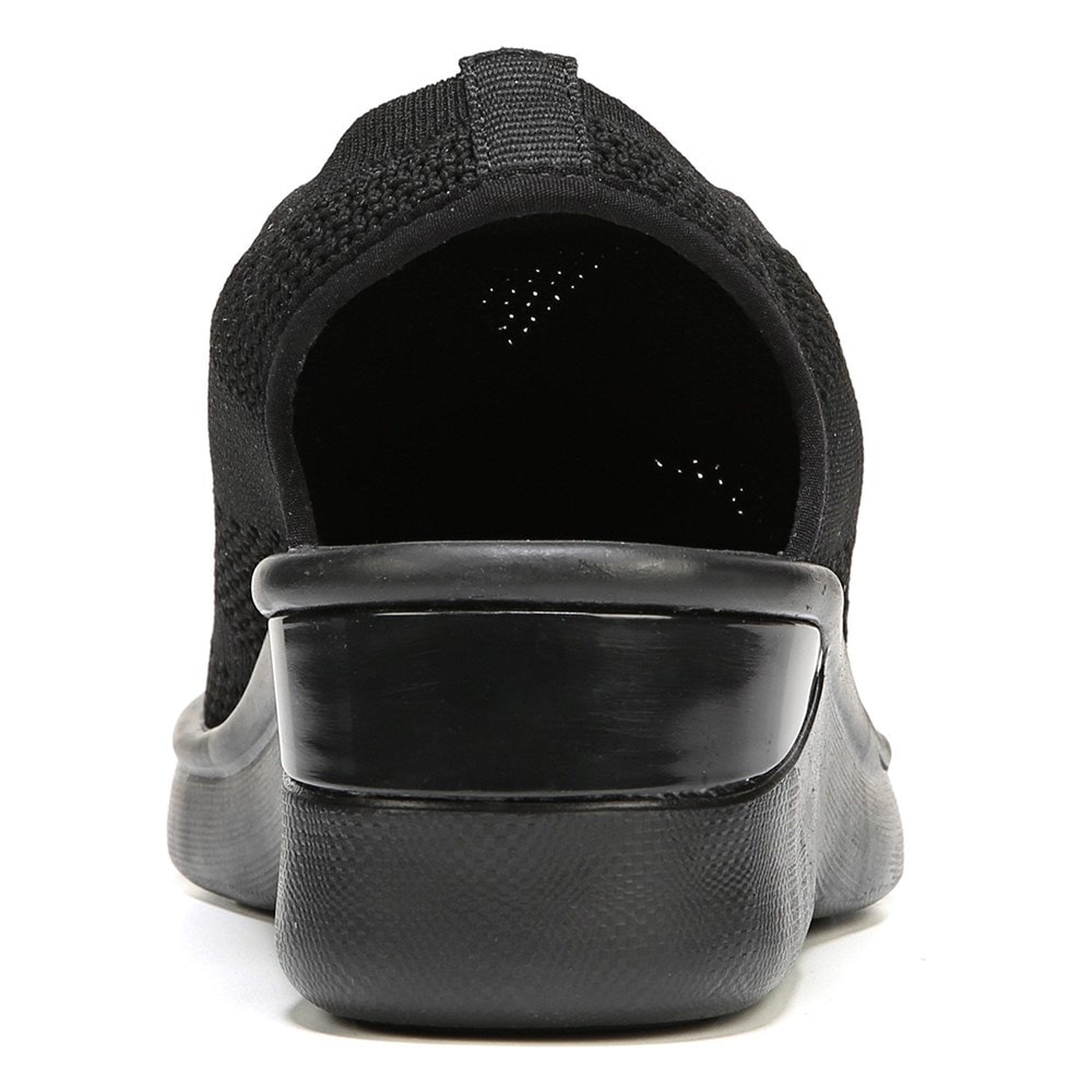 Bzees Secret Wedge Sandal - Black Knit