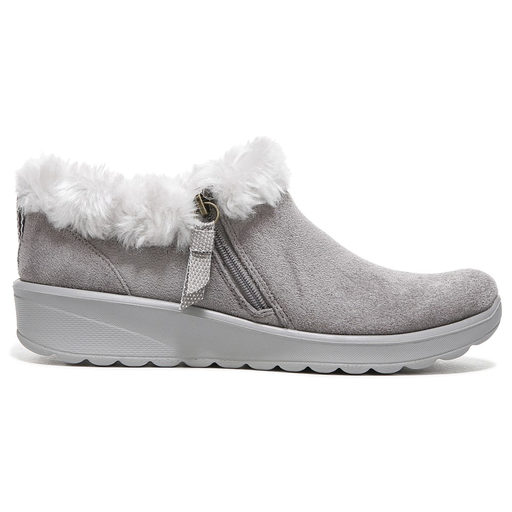 Bzees Genuine Shootie - Grey Fabric  Bzees Genuine Shootie - Grey Fabric