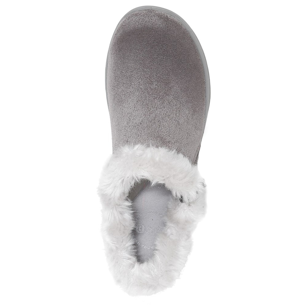 Bzees Genuine Shootie - Grey Fabric  Bzees Genuine Shootie - Grey Fabric