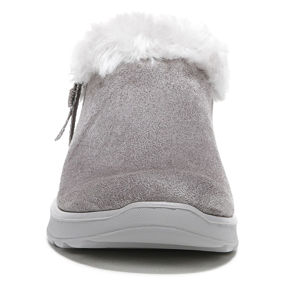 Bzees Genuine Shootie - Grey Fabric  Bzees Genuine Shootie - Grey Fabric