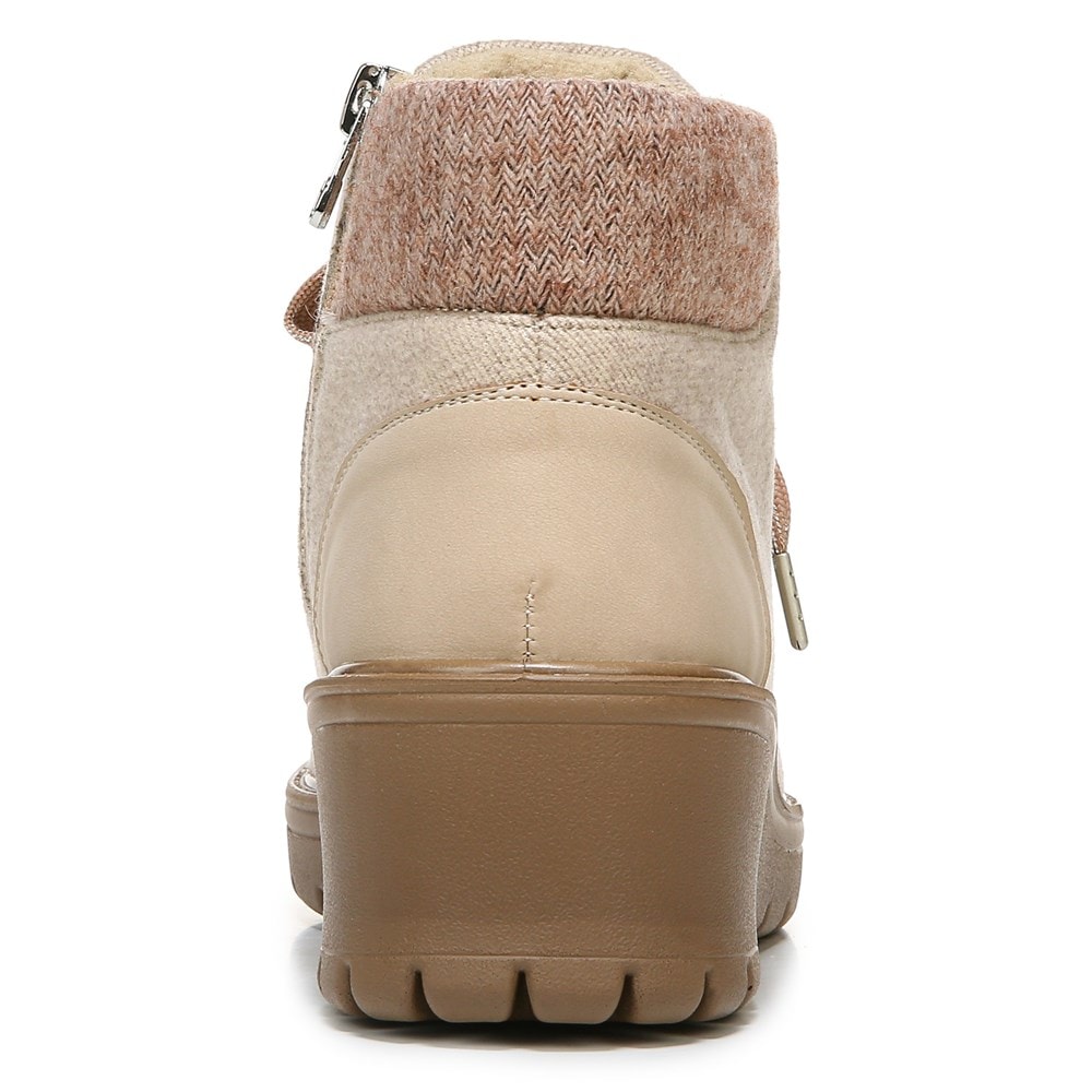 Bzees Brooklyn Bootie - Beige Fabric Bzees Brooklyn Bootie - Beige Fabric