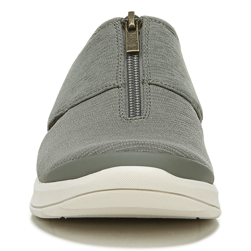 Bzees Gabby Wedge Slip On - Olive Fabric