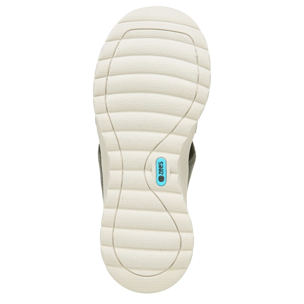 Bzees Gabby Wedge Slip On - Olive Fabric