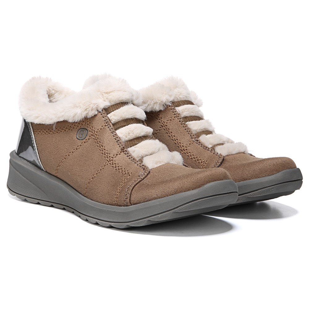 Bzees Golden Bootie - Toffee Micro/Beige