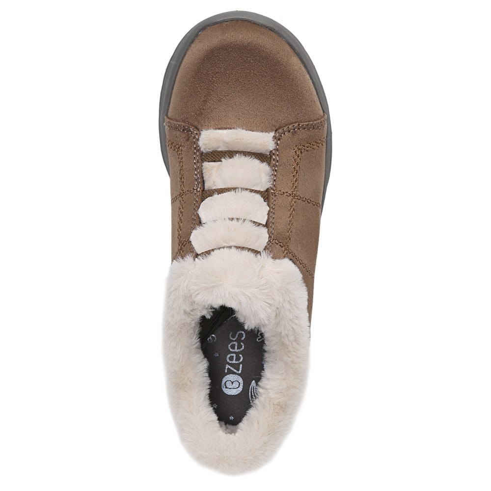 Bzees Golden Bootie - Toffee Micro/Beige Bzees Golden Bootie - Toffee Micro/Beige