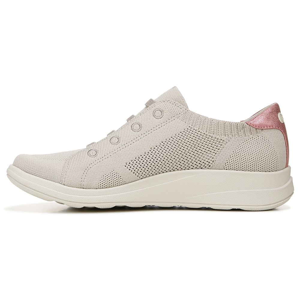 Bzees Golden Knit Slip On Sneaker - Taupe Bzees Golden Knit Slip On Sneaker - Taupe