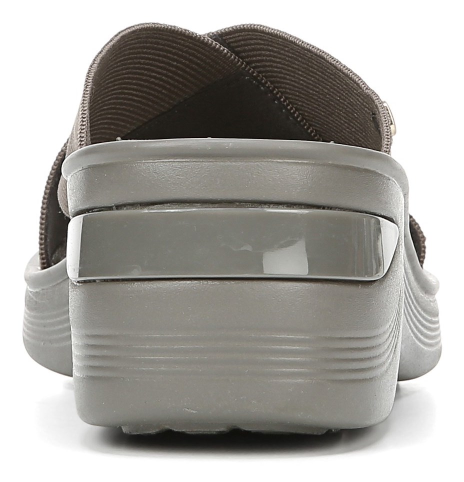 Bzees Desire Wedge Sandal - Morel Stretch Fabric