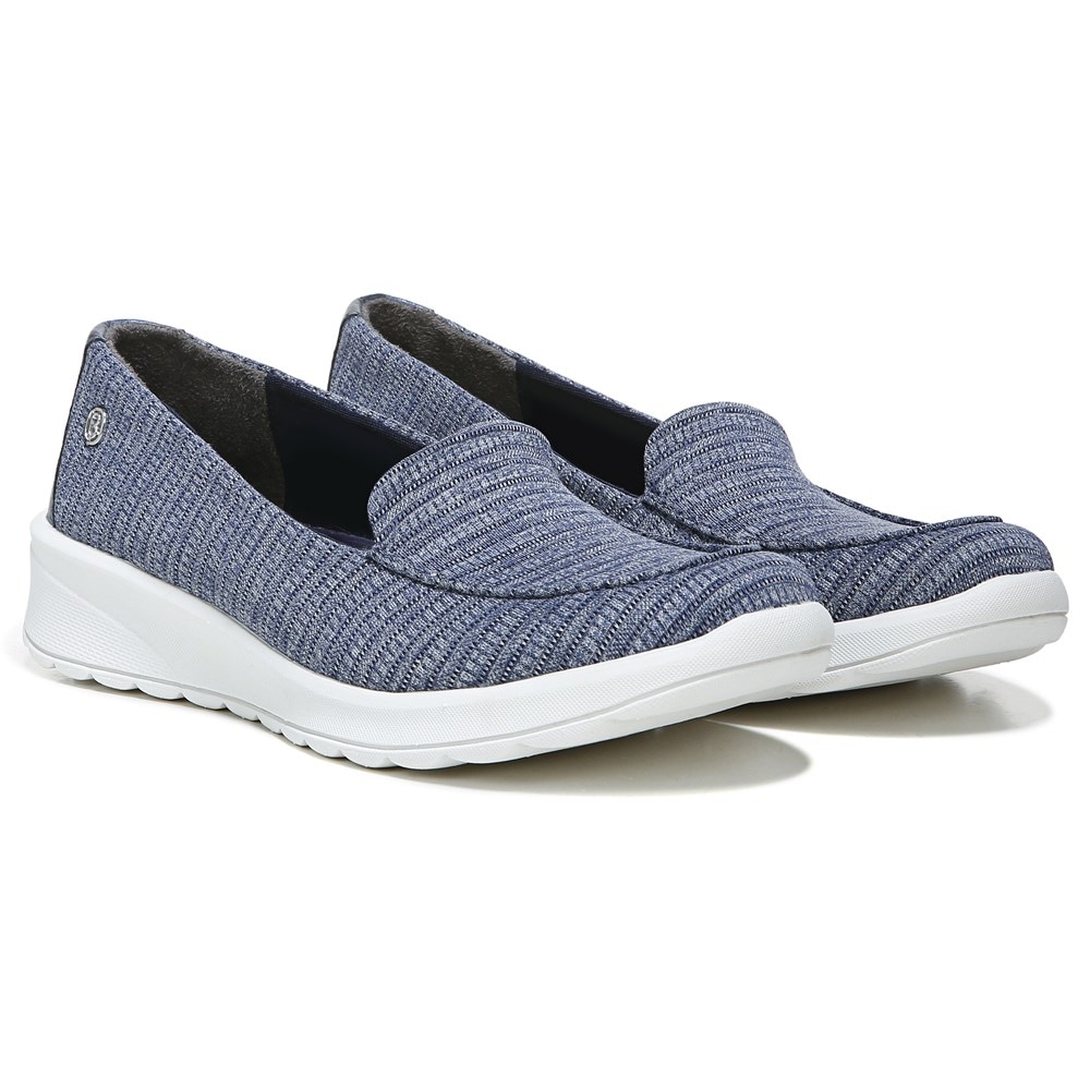 Bzees Get Movin' Slip On - Navy Fabric