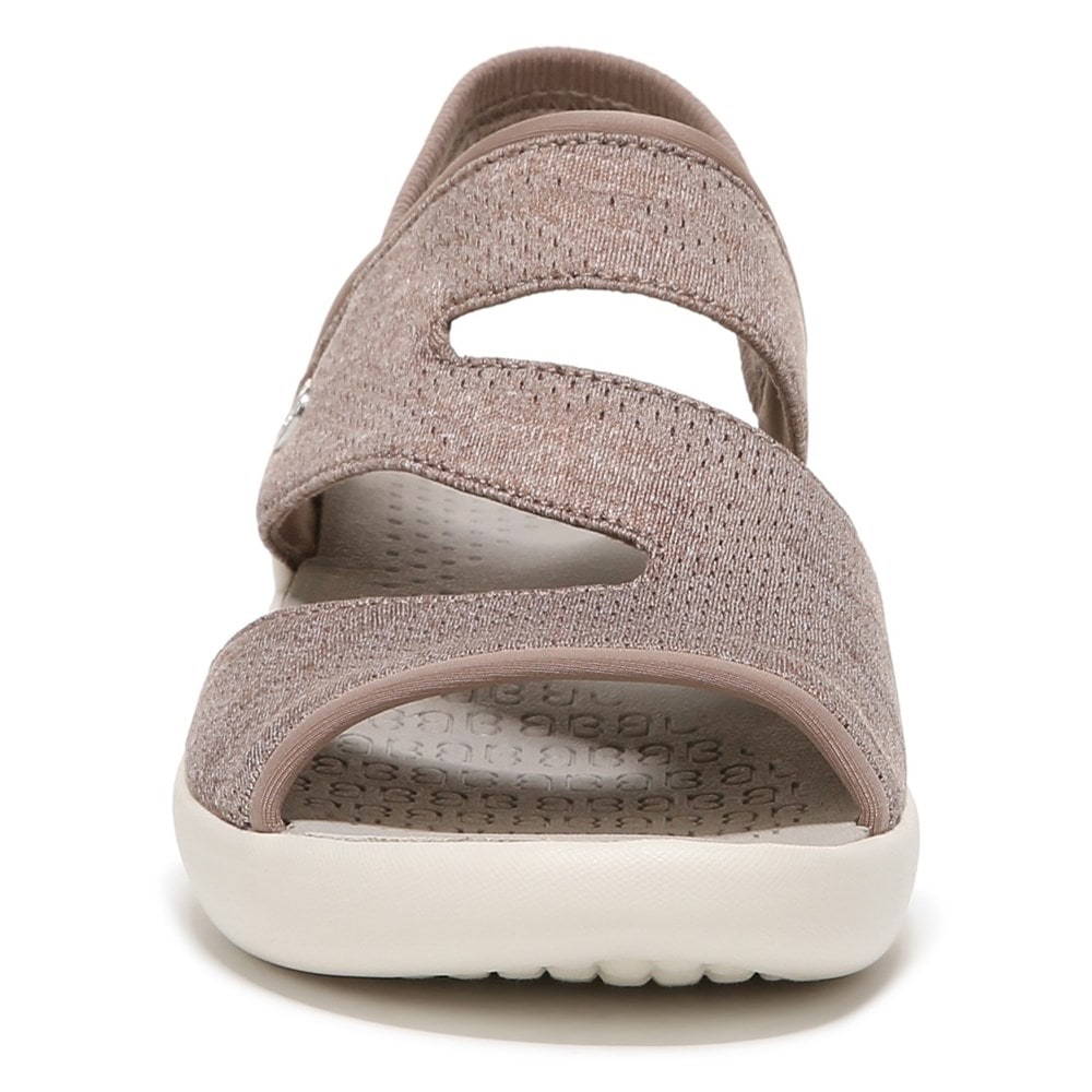 Bzees Cleo Strappy Sandal - Latte Camo Fabric