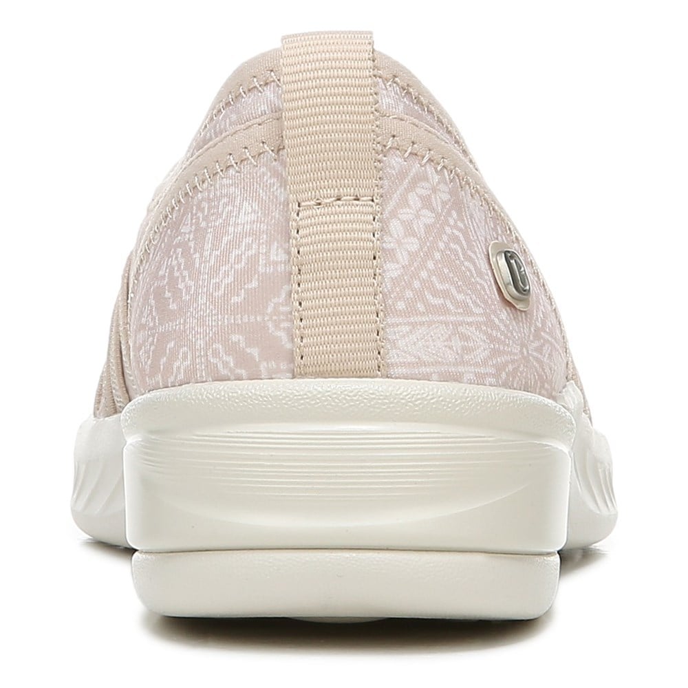 Bzees Niche Slip On - Beige Batik Fabric Bzees Niche Slip On - Beige Batik Fabric